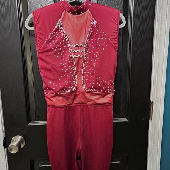 Weissman semi custom adult medium dance costume lyrical contemporary jazz solo - Picture 1 of 15